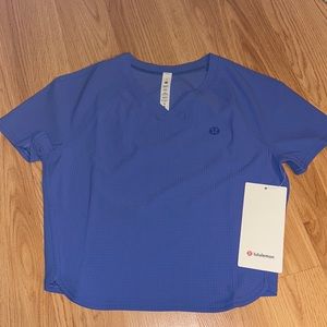 Lululemon Grid Texture cropped top